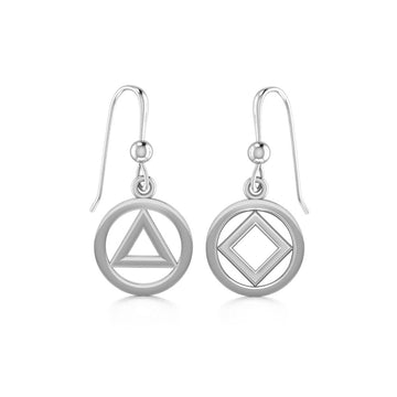Double Recovery Sterling Silver Earrings TER2224
